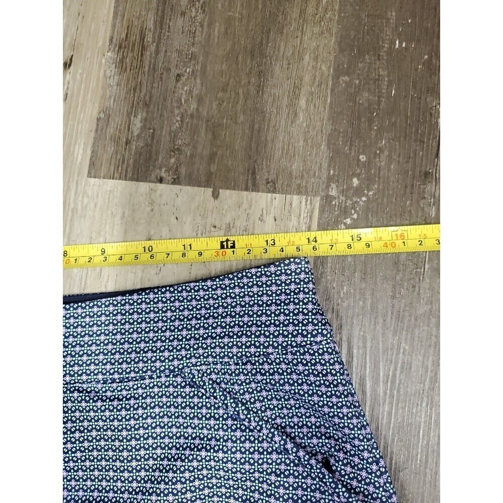 Peter Millar Womens XS Skort Golf Konab Blue Print - Picture 11 of 13